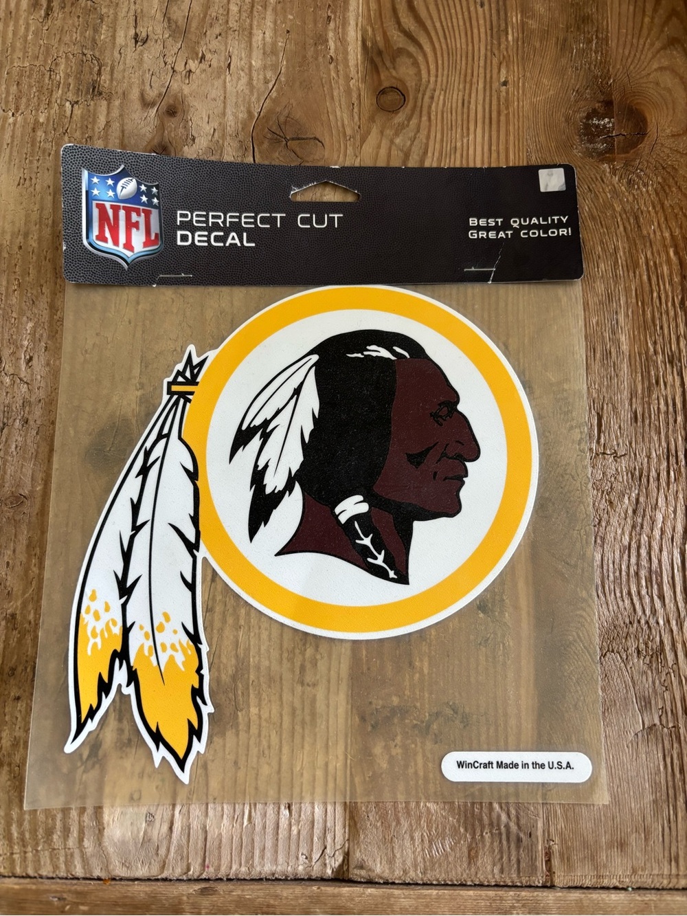 Washington Redskins Perfect Cut Decal [NEW] NFL Sticker Emblem